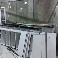 قفسه چوبی میز کانتر تخته چوب