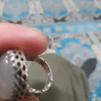 انگشتر نقره نگین شجر|جواهرات|اردبیل, |دیوار