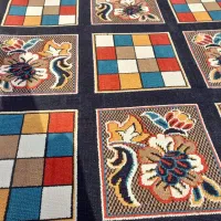 گلیم سرمه ای|فرش|ساوه, |دیوار