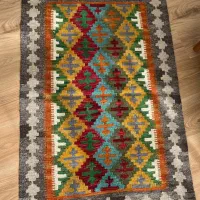 گلیم بافت دستی عنبران ، میناباد|پادری|عنبران, |دیوار