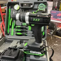 کیت دریل شارژی ۲۱ ولت چکشی دار pap|ابزارآلات|تهران, شیخ هادی|دیوار