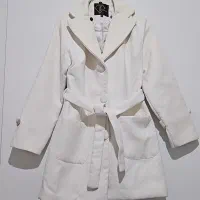 پالتو سفید خز دار پافر کلاهدار پافر مشکی|لباس|مشهد, شهرک رازی (شهرک غرب)|دیوار