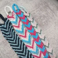 سلام دستبند بافتنی زیبا قابل سفارش در هر رنگ