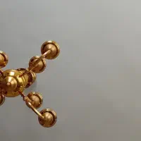 لوستر 4 شاخه 2 عدد|لوستر و چراغ آویز|تبریز, |دیوار