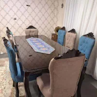 فروش میزناهارخوری با مبل راحتی|مبلمان خانگی و میز عسلی|هادی شهر, |دیوار