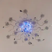 لوستر ۱۶ شاخه کنترلی|لوستر و چراغ آویز|تهران, جنت‌آباد مرکزی|دیوار