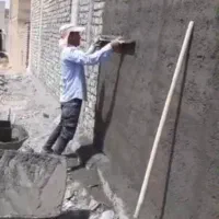 سیمان کاری با دستگاه