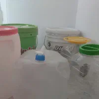 دبه و سطل تمیز نو