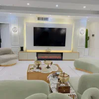 تی وی وال کابینت کمددیواری نقاشی بازسازی
