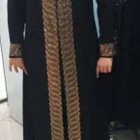مانتو عبایی نگین دار