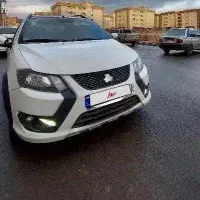 کوییک GXRL مدل 403 سفید سقف مشکی متالیک