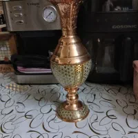 گلدان مسی قندون مسی صنایع دستی دکوری برنج|صنایع دستی و سایر لوازم تزئینی|تهران, خانی آباد نو شمالی|دیوار