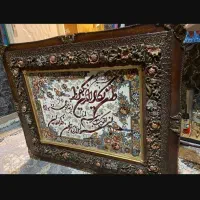 دو عدد تابلو و یک عدد لوستر تمیز و نو
