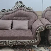 مبل ۸نفره|مبلمان خانگی و میز عسلی|بافق, |دیوار