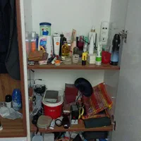 یک جا کفشی جادار دارای اویزه لباس ایینه کار شده|جاکفشی، کمد، دراور|تهران, شهرک آپادانا|دیوار