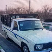 حمل بار با وانت نیسان مزدا و کارگر
