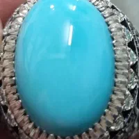انگشتر فیروزه عجمی نیشابوری