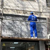 اجرای حرفه‌ای میکروسمنت ، پتینه و تابلو دکوراتیو