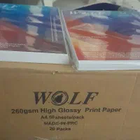 کاغذ فتوگلاسه ۲۶۰گرم وولف