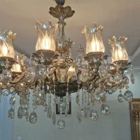 لوستر در حد نو و دیوار کوب