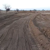 دو هزار متر زمین باغی در تاکستان