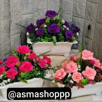 گل مصنوعی زیبا کادو روز معلم