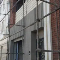 آجر نسوز نما انگلیسی شاموتی طوسی سفید کرم M32