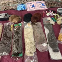 موی مصنوعی برای شینیون و سنجاق مو