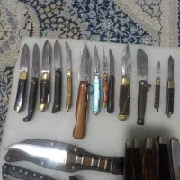 چاقوها ی کلکسیونی دست ساز وشاخ|کلکسیون اشیاء عتیقه|کرمانشاه, |دیوار