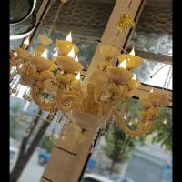 لوستر باکارات تمام وارداتی و لوستر شاخه کریستالی|لوستر و چراغ آویز|اهر, |دیوار