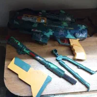 تفنگ مدل تک تیرانداز با کیفیت .زیر قیمت|اسباببازی بچه|بیجار, |دیوار