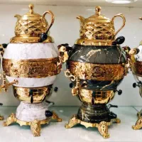 سماو گازی داخل برنجی 4کارسماور برقی با ضمانت تعویض