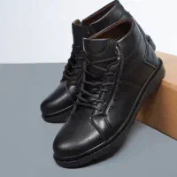 نیم بوت مردانه مشکی مدل Ashil|کیف، کفش، کمربند|رشت, سعدی (تختی)|دیوار