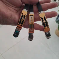 دستبند چرم و استیل رنگ ثابت|بدلیجات|شاهین‌شهر, شهرک میلاد|دیوار