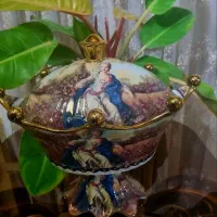 ظرف شکلات خوری و میوه خوری آنتیک