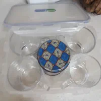 ظروف چای خوری ۴نفره پیک نیک|ظروف نگهدارنده، پلاستیکی، یک‌بارمصرف|اصفهان, ملک‌شهر|دیوار