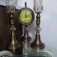 ست رومیزی ساعت وشمدانی