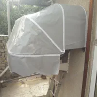 تولید ونصب سایبان چتر بارانگیر|خدمات پیشه و مهارت|قائم‌شهر, |دیوار