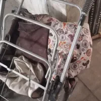 کالسکه بچه کارکرده  تو انباری مونده کثیف شده