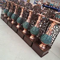 گلدان فیروزه کوبی گلدان فیروزه صنایع دستی|صنایع دستی و سایر لوازم تزئینی|برخوار, |دیوار