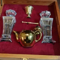 جعبه فاخر و زیبا چوب روسی ز عفران