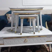 میز وسط با سه گل میز|مبلمان خانگی و میز عسلی|شیراز, کوشک میدان|دیوار