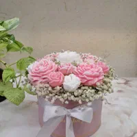 باکس گل شمعی|گل مصنوعی|رشت, سلیمانداراب|دیوار