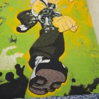 گلیم بچه|فرش|قم, دروازه ری|دیوار