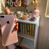 آیفون 7plus رزگلد با ۱۰ تا قاب