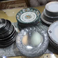 پلوخوری چینی وسرویس استیل وملامین|ظروف سرو و پذیرایی|قرچک, میرزائی جنوبی|دیوار