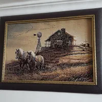 تابلو فرش|تابلو فرش|همدان, |دیوار