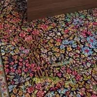 قالی دستباف راوری ۹ متری طرح درختی ۹۰ جفت