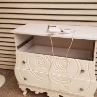 میز و آینه|مبلمان خانگی و میز عسلی|قم, پردیسان|دیوار