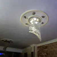 لوستر کریستال شامپاینی